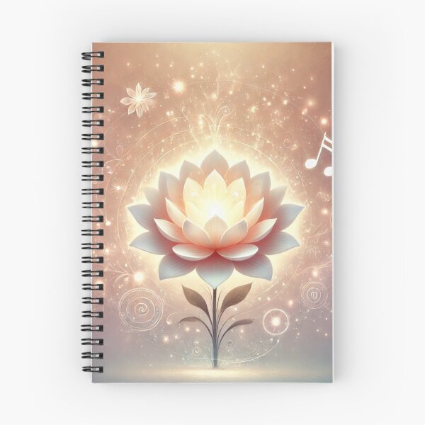 Item preview, Radiant Lotus of Sound – Spiritual Music & Light Energy Art designed and sold by AlphaPODMonkey.