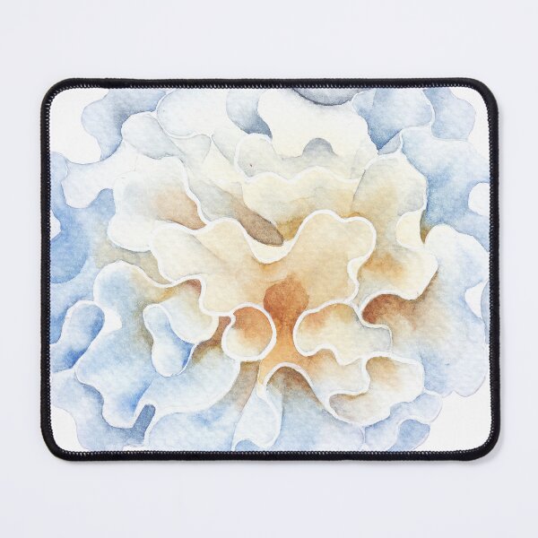 Item preview, Watercolor Snow Fungus mushroom designed and sold by Ekaterina Glazkova.