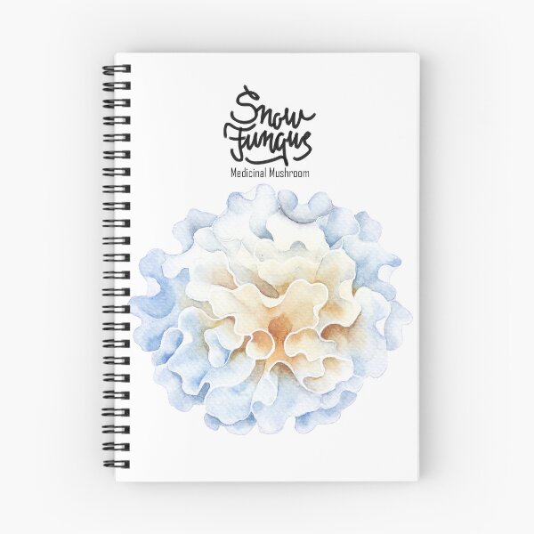 Item preview, Watercolor Snow Fungus mushroom designed and sold by Ekaterina Glazkova.