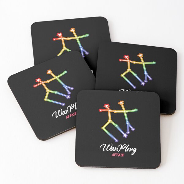 Item preview, WanPleng Affair The Series Wan Tattoo - Rainbow Gemini Constellation Stars White | LMSY Lookmhee Sonya Thai GL designed and sold by PawaPotto.