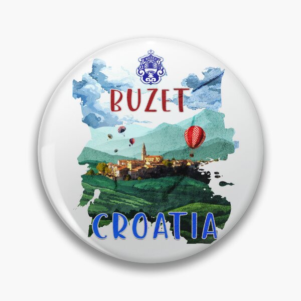 Item preview, The City Buzet - Croatia 001 designed and sold by MC Art Studio.