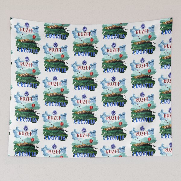 Item preview, The City Buzet - Croatia 001 designed and sold by MC Art Studio.