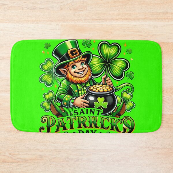 Aperçu de l'œuvre Lutin porte-bonheur – Amusement de la Saint-Patrick créée et vendue par BestDetailer.