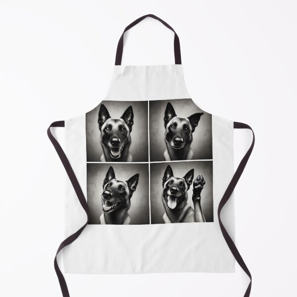 Item preview, Cute Belgian Malinois Selfie Photo Funny Photobooth Dog Lover designed and sold by Kimberley King Art King Art.