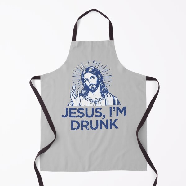 Item preview, Jesus I'm Drunk designed and sold by CreepyCornerArt.
