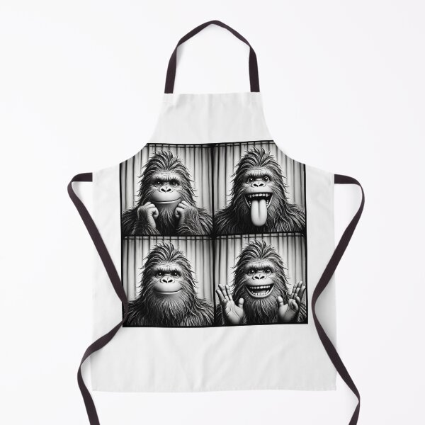 Item preview, Cute Bigfoot Selfie Photo Funny Photobooth Sasquatch Lover designed and sold by Kimberley King Art King Art.