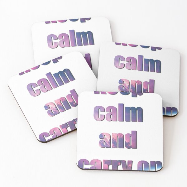 Item preview, Keep calm and carry on designed and sold by Kultone Design.