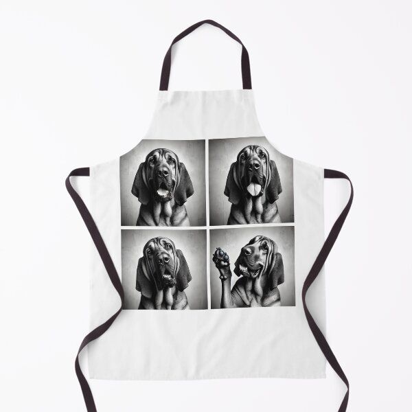 Item preview, Cute Bloodhound Selfie Photo Funny Photobooth Dog Lover designed and sold by Kimberley King Art King Art.