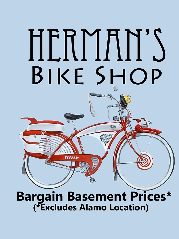 Thumbnail 7 of 7, Classic T-Shirt, Herman's Bike Shop designed and sold by tikitalkpodcast.