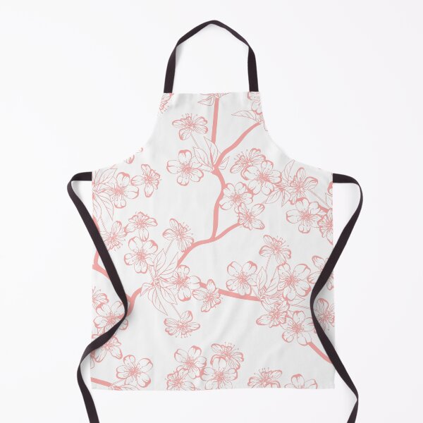 Item preview, pink sakura cherry blossom branch pattern  designed and sold by LivsPlantHouse.