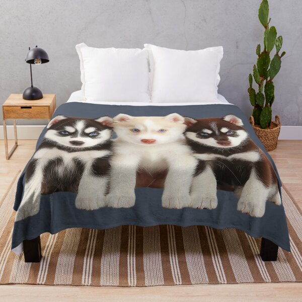 Aperçu de l'œuvre Amoureux des Huskys de Sibérie créée et vendue par FluffyGallery.
