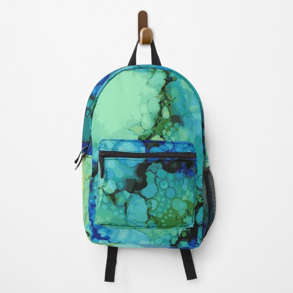 Item preview, Original abstract alcohol Ink painting transferred into digital art designed and sold by Klostee.