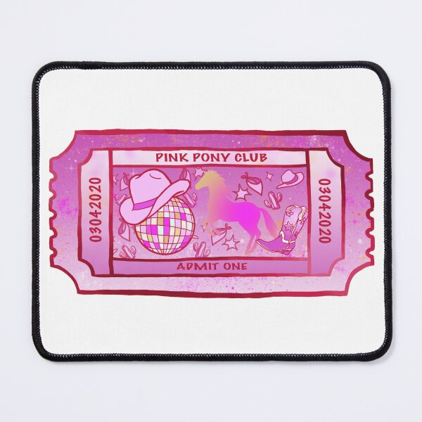 Item preview, Pink Pony Club Ticket – Chapell Roan Design designed and sold by MoiyaCreations.