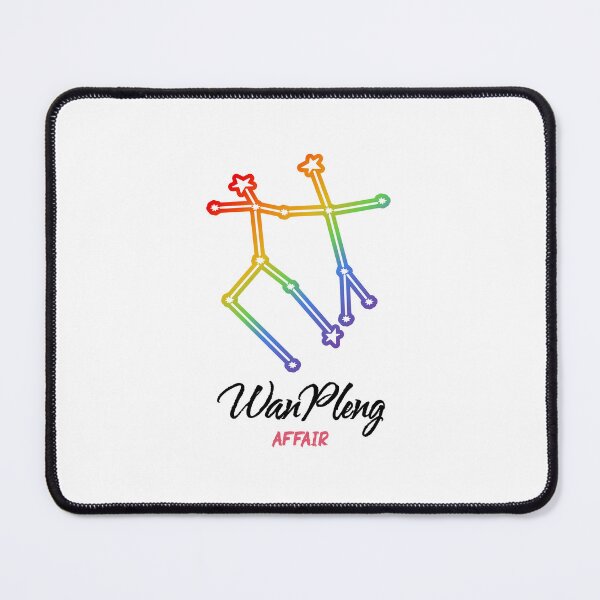 Item preview, WanPleng Affair The Series Wan Tattoo - Rainbow Gemini Constellation Stars Black | LMSY Lookmhee Sonya Thai GL designed and sold by PawaPotto.