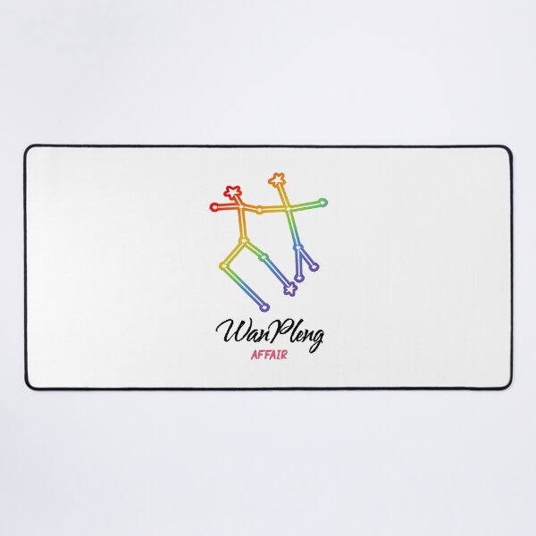 Item preview, WanPleng Affair The Series Wan Tattoo - Rainbow Gemini Constellation Stars Black | LMSY Lookmhee Sonya Thai GL designed and sold by PawaPotto.