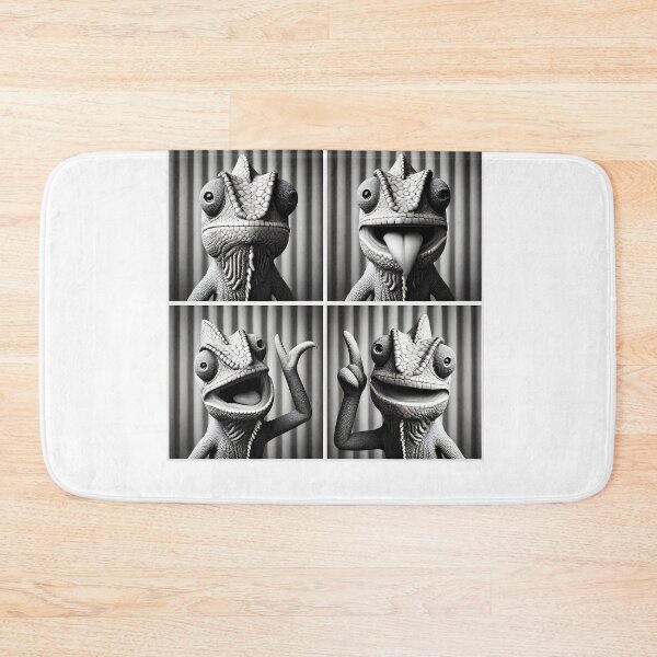 Item preview, Cute Chameleon Selfie Photo Funny Photobooth Chameleon Lover designed and sold by Kimberley King Art  King Art.