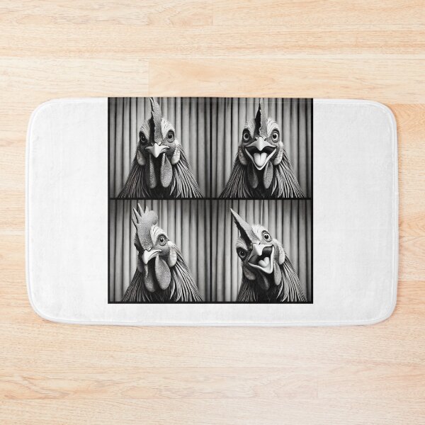 Item preview, Cute Chicken Selfie Photo Funny Photobooth Chicken Lover Farmer designed and sold by Kimberley King Art  King Art.