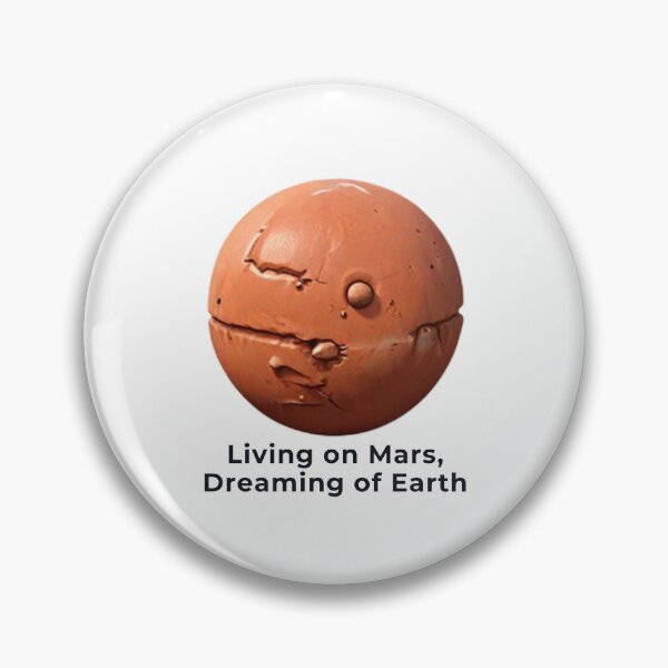 Item preview, Mars designed and sold by Only Good Vibes.
