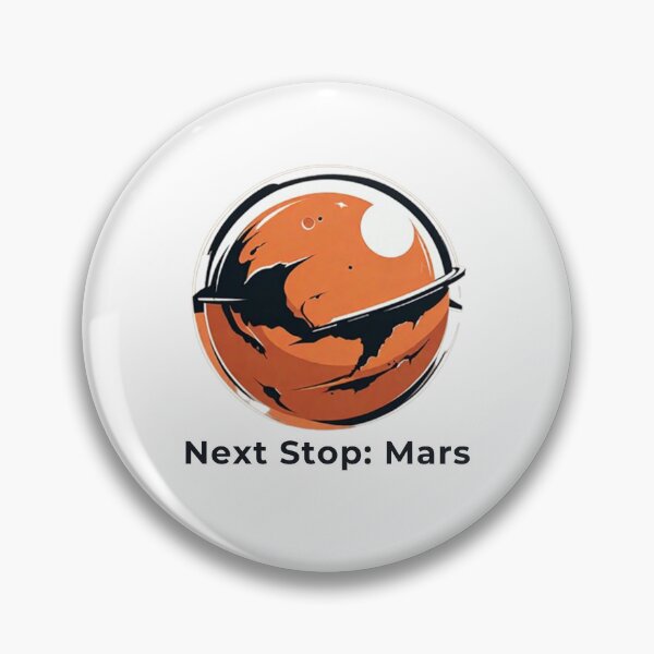 Item preview, Mars designed and sold by Only Good Vibes.