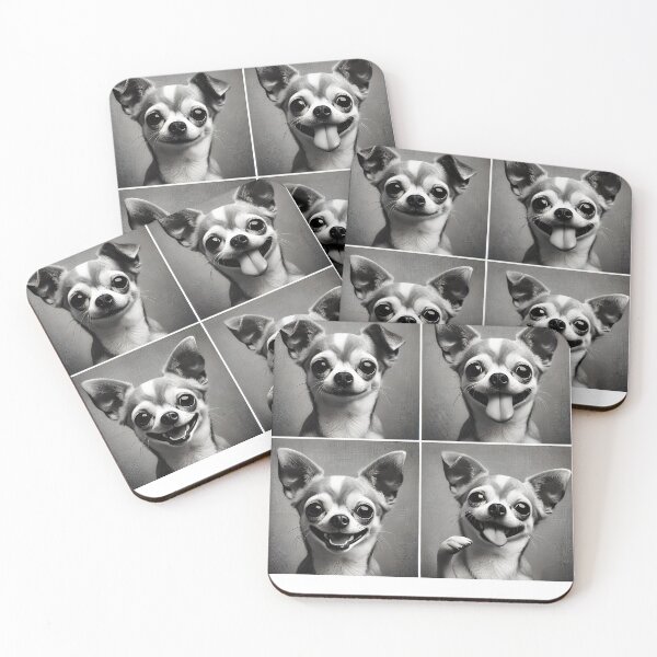 Item preview, Cute Chihuahua Selfie Photo Funny Photobooth Dog Lover designed and sold by Kimberley King Art  King Art.
