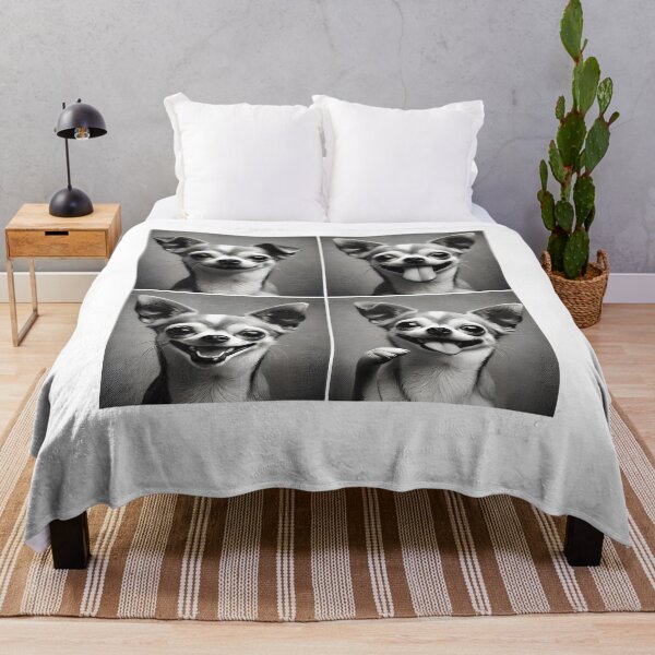 Item preview, Cute Chihuahua Selfie Photo Funny Photobooth Dog Lover designed and sold by Kimberley King Art  King Art.