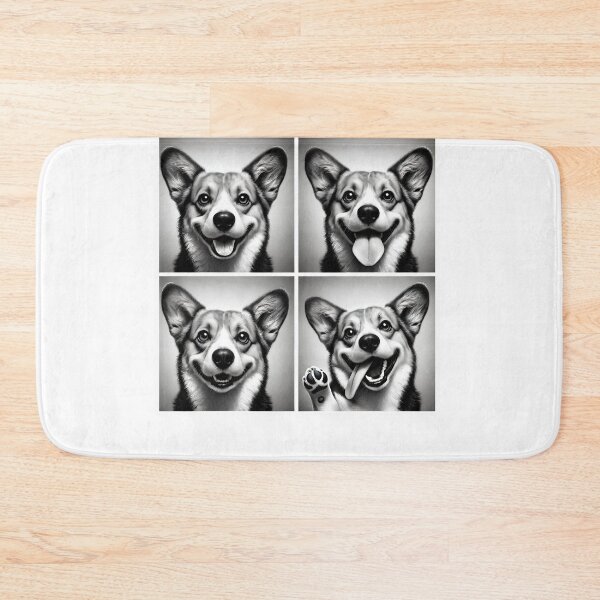 Item preview, Cute Corgi Selfie Photo Funny Photobooth Dog Lover designed and sold by Kimberley King Art  King Art.