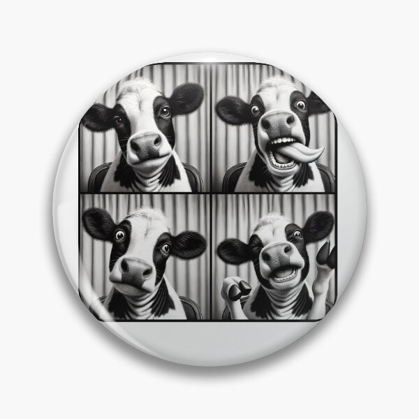 Item preview, Cute Cow Selfie Photo Funny Photobooth Cow Lover Farmer designed and sold by Kimberley King Art  King Art.