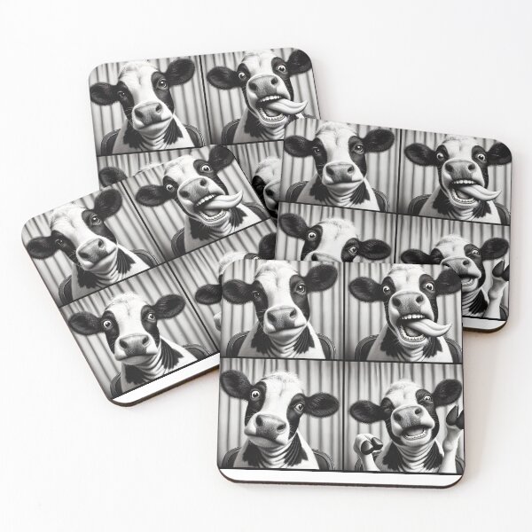 Item preview, Cute Cow Selfie Photo Funny Photobooth Cow Lover Farmer designed and sold by Kimberley King Art  King Art.