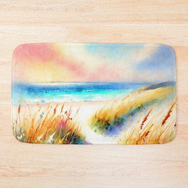 Item preview, Serene Beach Path with Coastal Wildflowers and Ocean Breeze designed and sold by ChrisButler.