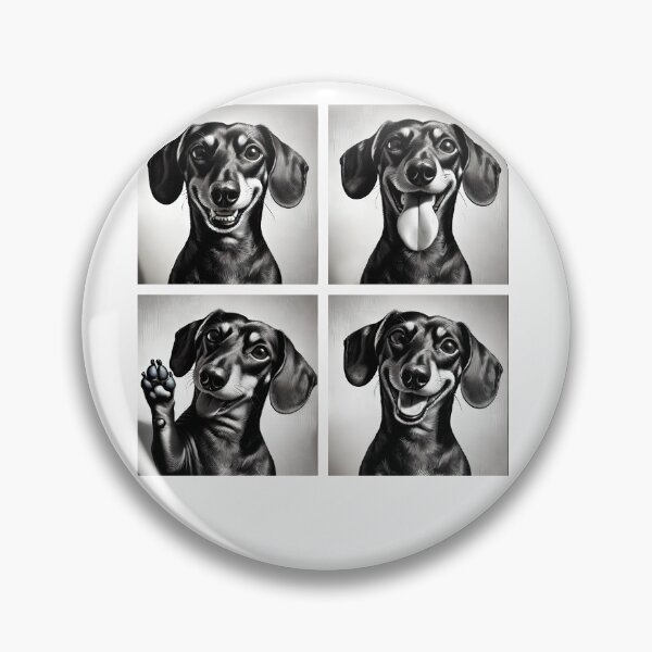 Item preview, Cute Dachshund Selfie Photo Funny Photobooth Dog Lover designed and sold by Kimberley King Art  King Art.