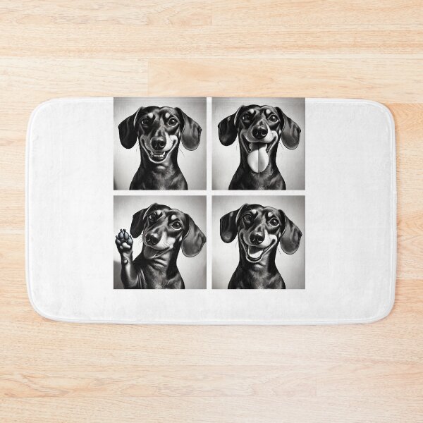 Item preview, Cute Dachshund Selfie Photo Funny Photobooth Dog Lover designed and sold by Kimberley King Art  King Art.