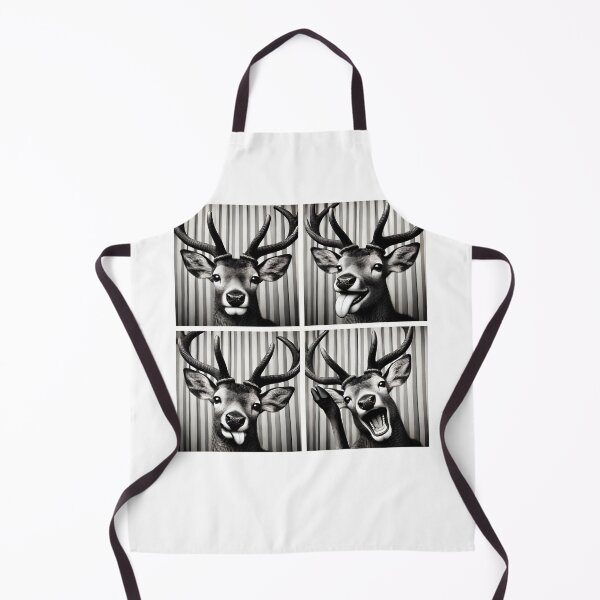Item preview, Cute Deer Selfie Photo Funny Photobooth Deer Lover designed and sold by Kimberley King Art King Art.