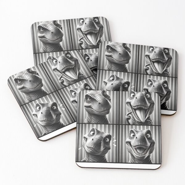 Item preview, Cute Dinosaur Selfie Photo Funny Photobooth Dinosaur Lover designed and sold by Kimberley King Art  King Art.