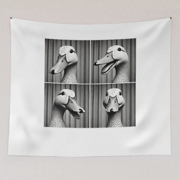 Item preview, Cute Duck Selfie Photo Funny Photobooth Duck Lover designed and sold by Kimberley King Art  King Art.