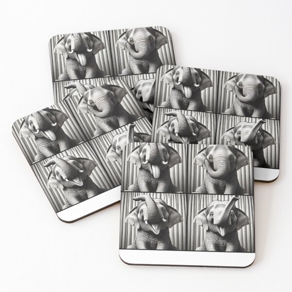 Item preview, Cute Elephant Selfie Photo Funny Photobooth Elephant Lover designed and sold by Kimberley King Art  King Art.