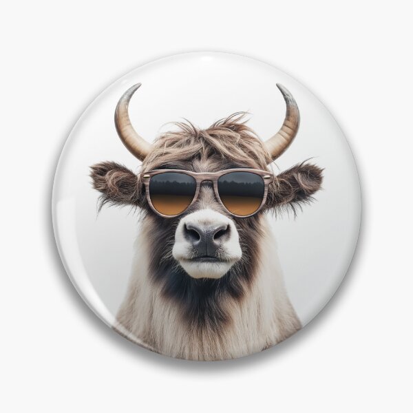 Item preview, Funny cool Yak wearing sunglasses designed and sold by LazyOwlStore.
