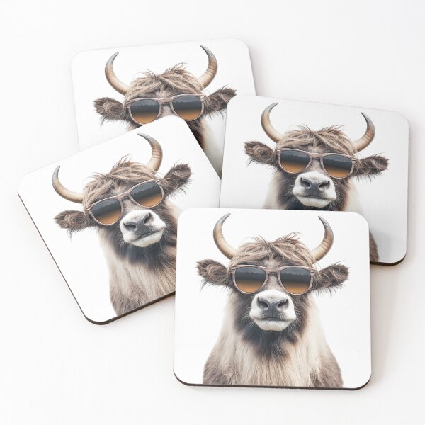 Item preview, Funny cool Yak wearing sunglasses designed and sold by LazyOwlStore.