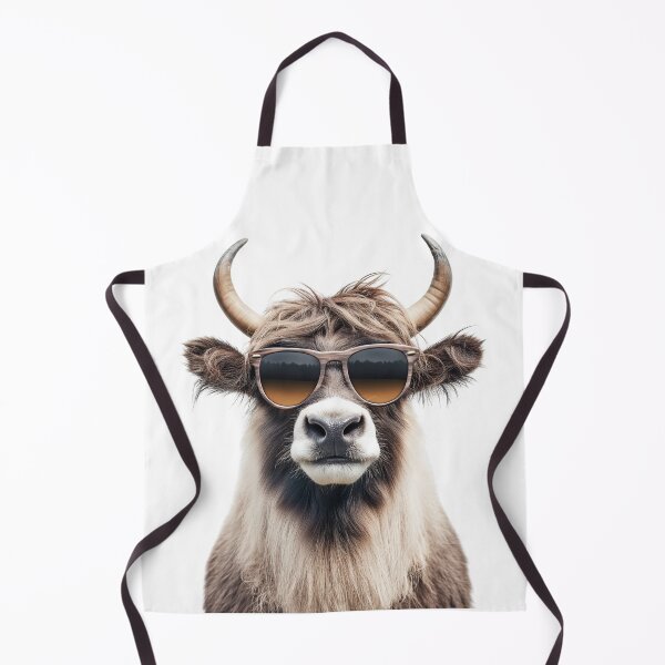 Item preview, Funny cool Yak wearing sunglasses designed and sold by LazyOwlStore.