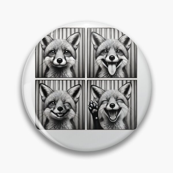 Item preview, Cute Fox Selfie Photo Funny Photobooth Fox Lover designed and sold by Kimberley King Art  King Art.
