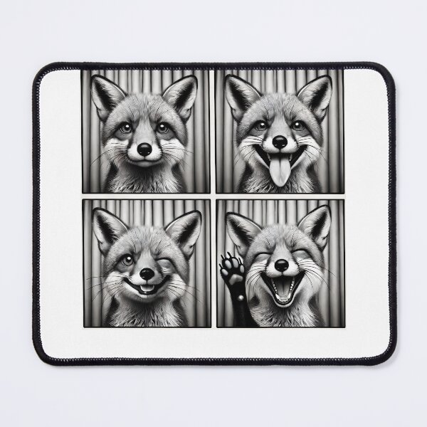 Item preview, Cute Fox Selfie Photo Funny Photobooth Fox Lover designed and sold by Kimberley King Art King Art.