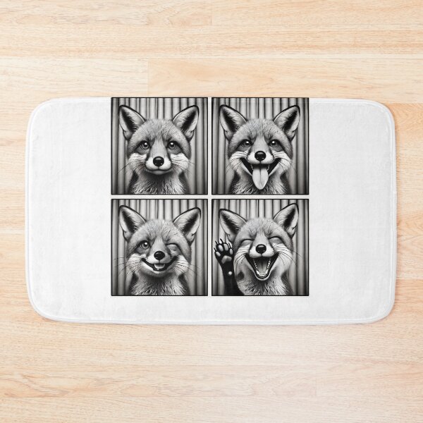 Item preview, Cute Fox Selfie Photo Funny Photobooth Fox Lover designed and sold by Kimberley King Art  King Art.