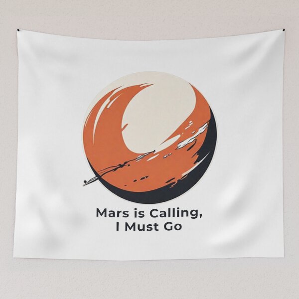 Item preview, Mars designed and sold by Only Good Vibes.