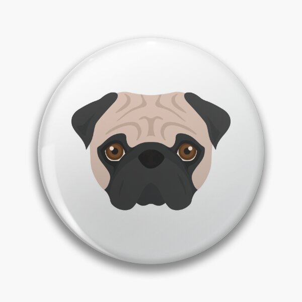 Item preview, Pug sticker designed and sold by Renartdesign.