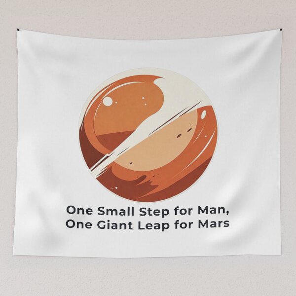 Item preview, Mars designed and sold by Only Good Vibes.