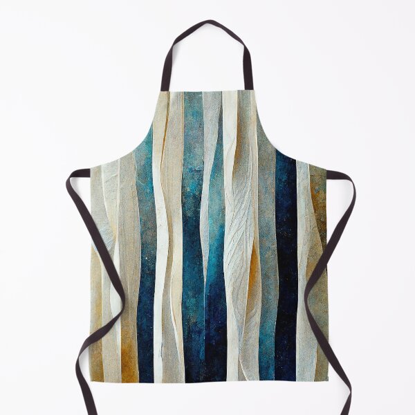 Item preview, Oceanic color play – gentle swell in beige & blue designed and sold by sabantha.