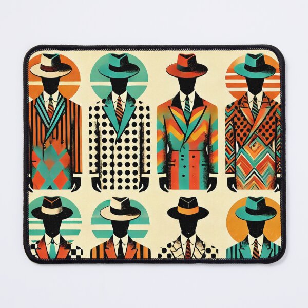 Item preview, Faceless figures Colorful Pattern designed and sold by Blason.