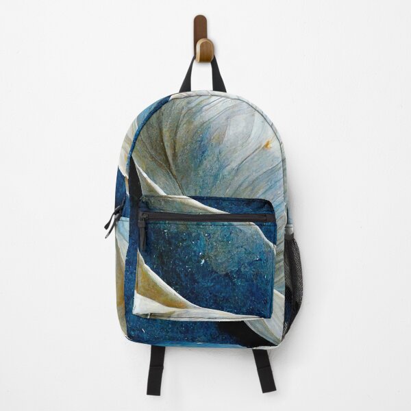 Item preview, Oceanic play of colors – sunken structures in blue & sand designed and sold by sabantha.