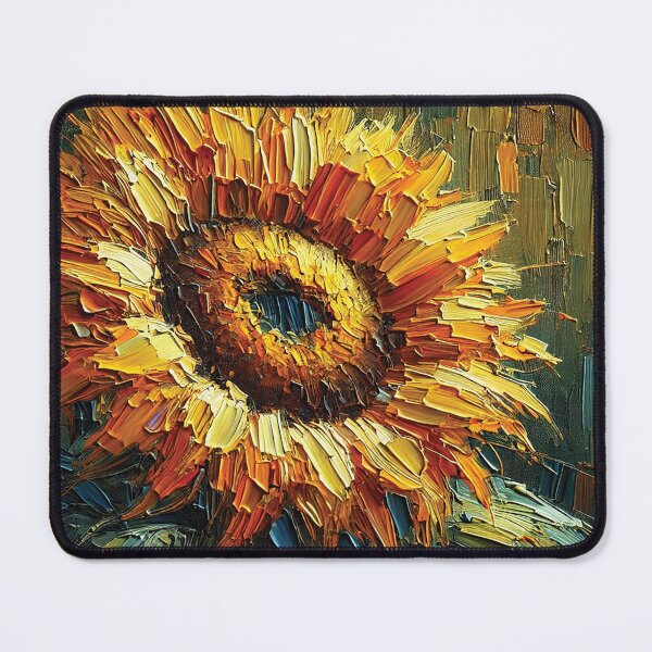 Artikelvorschau, Impasto-Sonnenblumen-Malerei entworfen und verkauft von Random Designs.