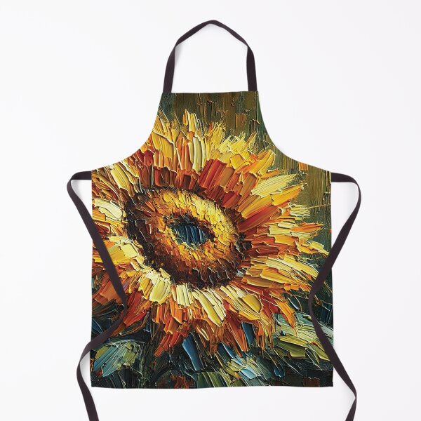 Artikelvorschau, Impasto-Sonnenblumen-Malerei entworfen und verkauft von Random Designs.