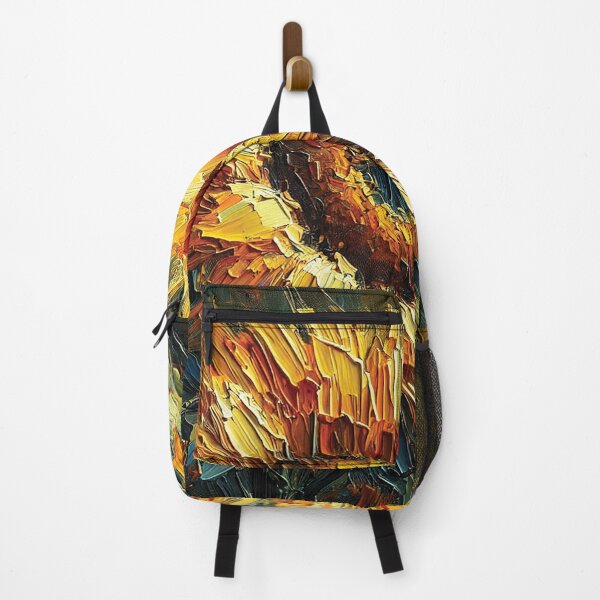 Item preview, impasto sunflower painting designed and sold by Random Designs.